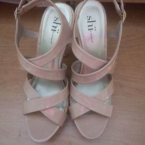 Nude Platform Heels